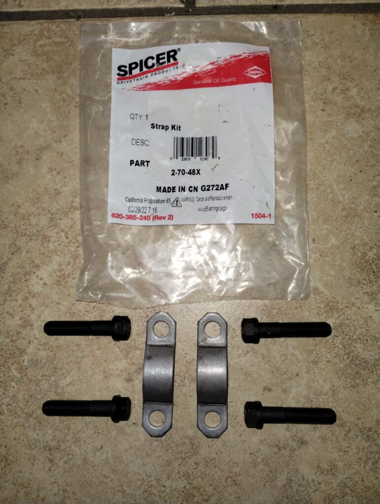 Ford F-100 U-Joint Straps | Speedway Motors Ford F-100 U-Joint Straps | Speedway Motors
