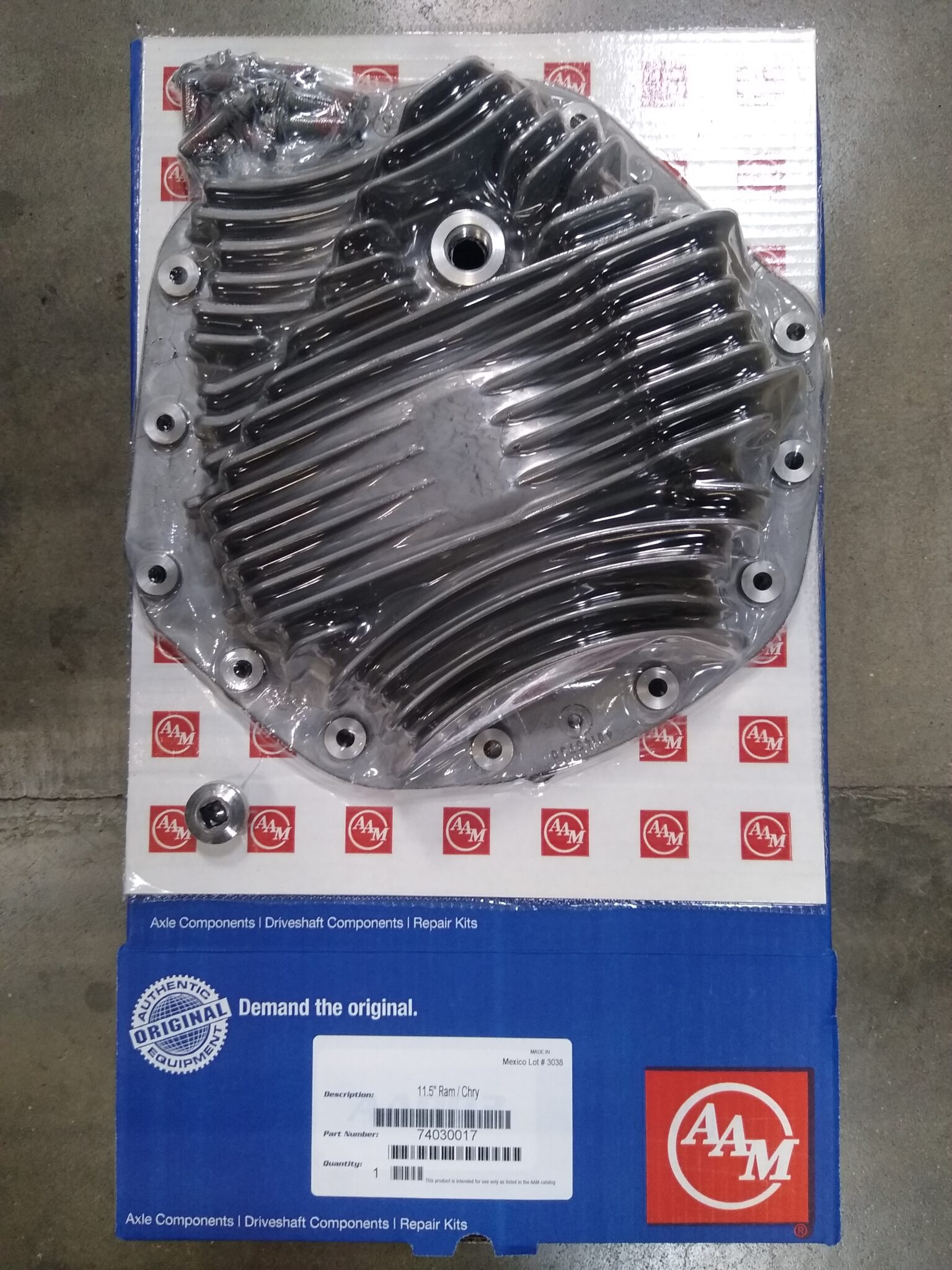 OEM Chevy GM AAM 11.5″ Aluminum Finned Differential Cover Bolt Kit 1999