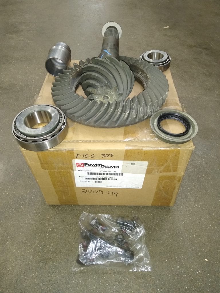 Ford 10.5 Rear Differential Ring & Pinion 373 37 Spline 373 2011+ F250