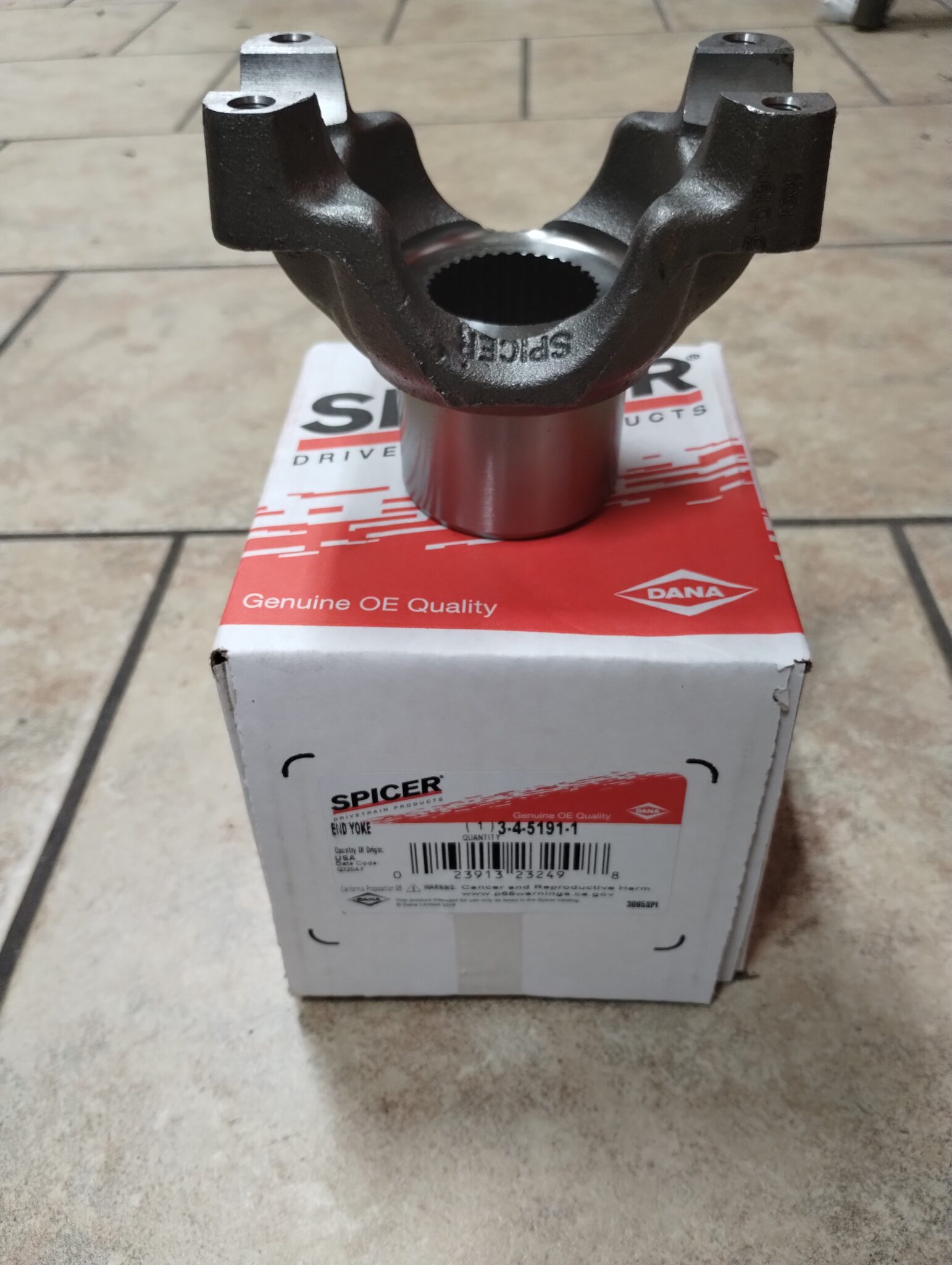 ProFab 35 Spline 1410 Output Yoke Transfer Case 205 Pulling Truck Rock