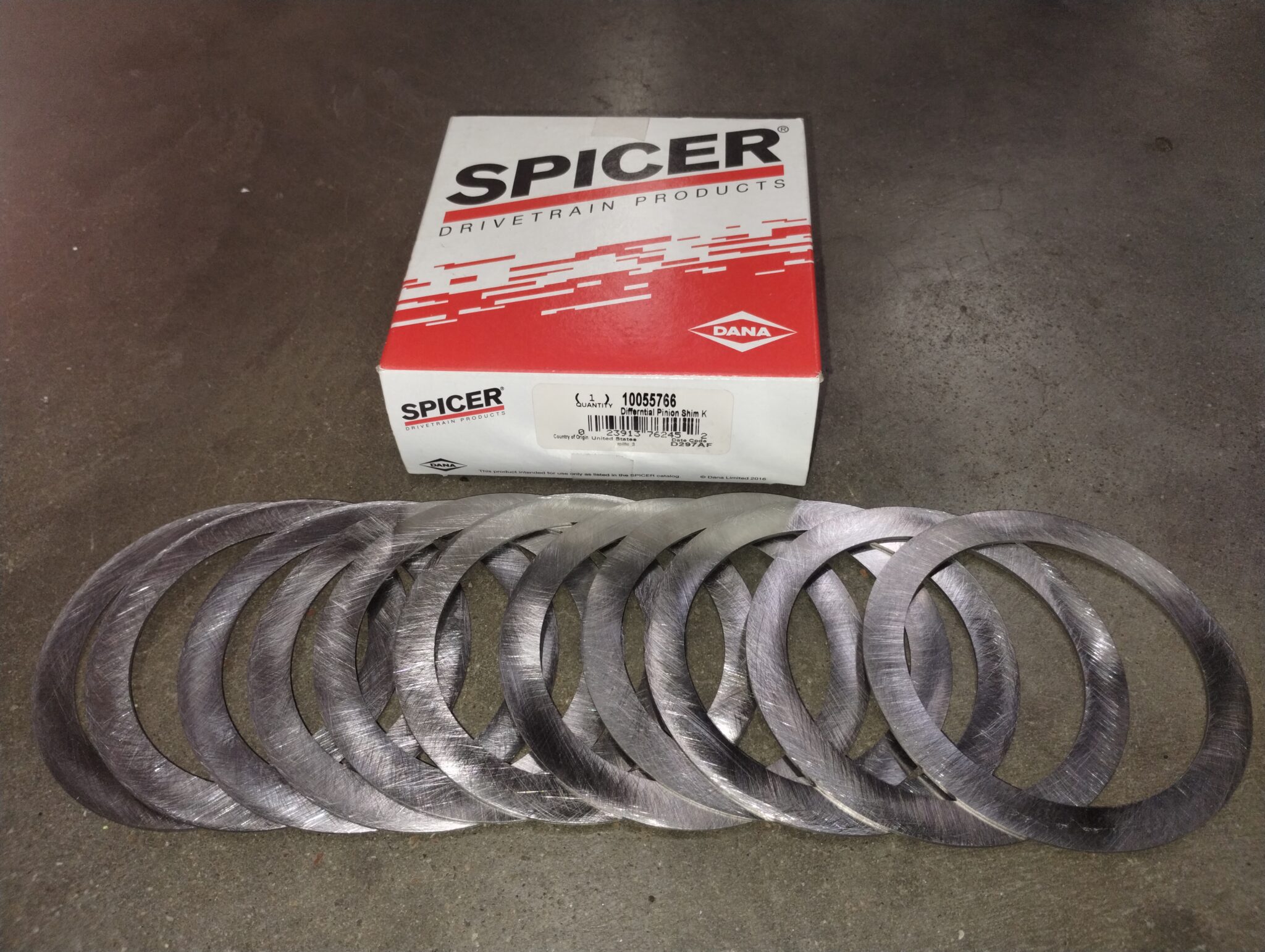 2017+Ford F250 F350 F450 Super Dana 60 4X4 Front Axle Pinion Depth Shim