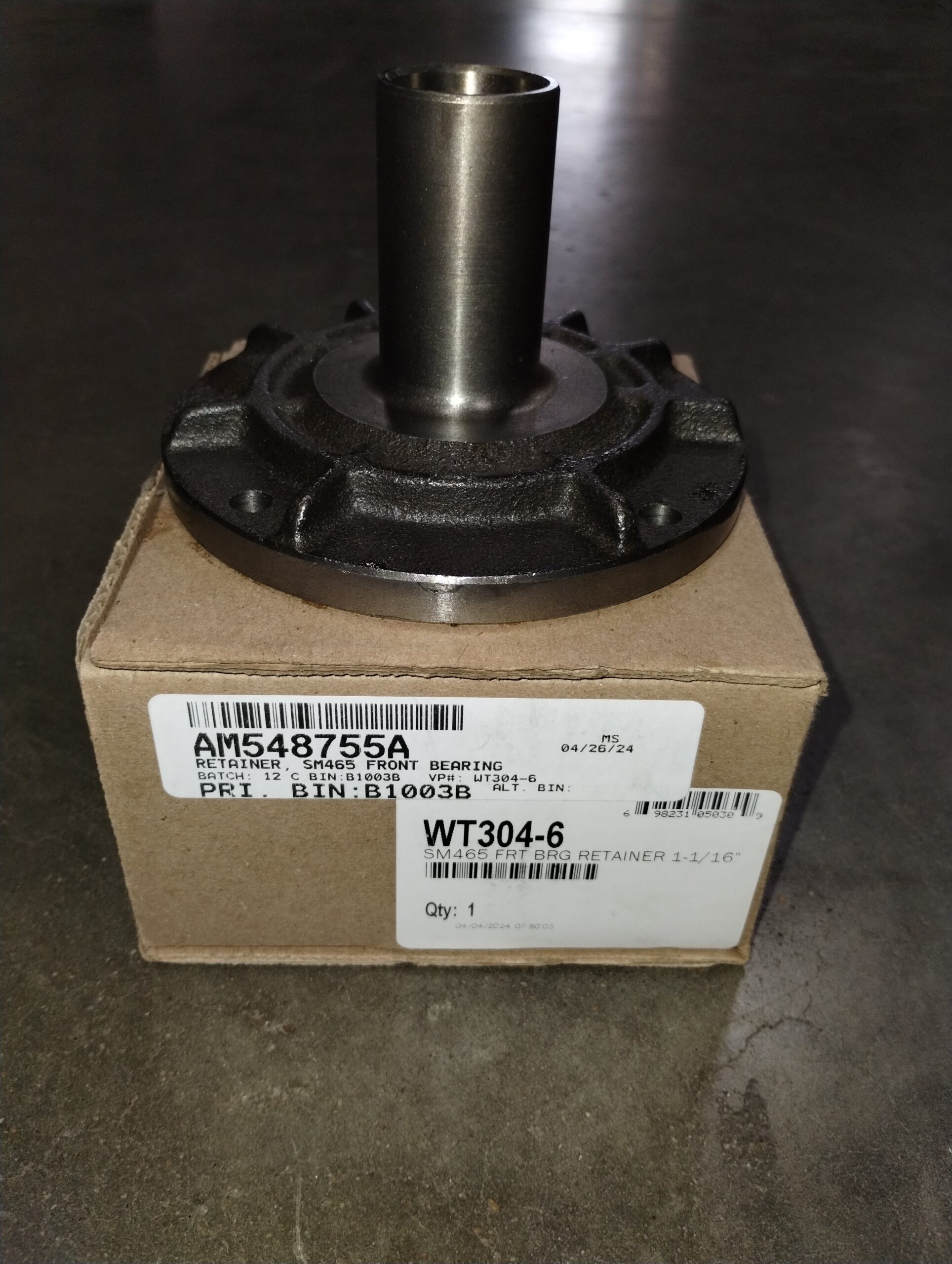 CH465 SM465 Chevy Pickup Truck 4 Speed Transmission Front Bearing Retainer 1969-1991