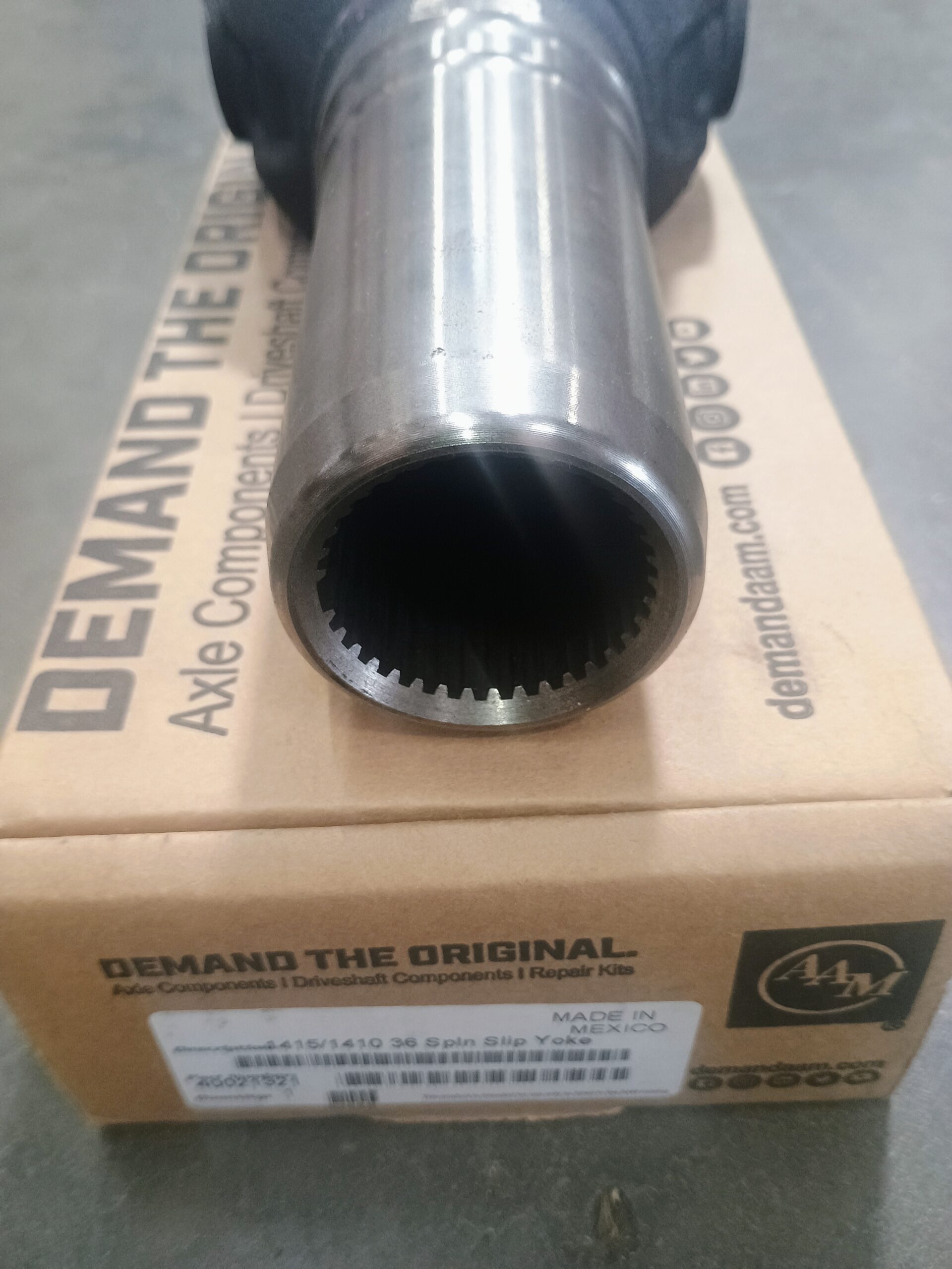 1415/1410 Slip Yoke 36 Spline Driveshaft at Carrier Bearing GM Chevy Dodge 2003+ - Image 3