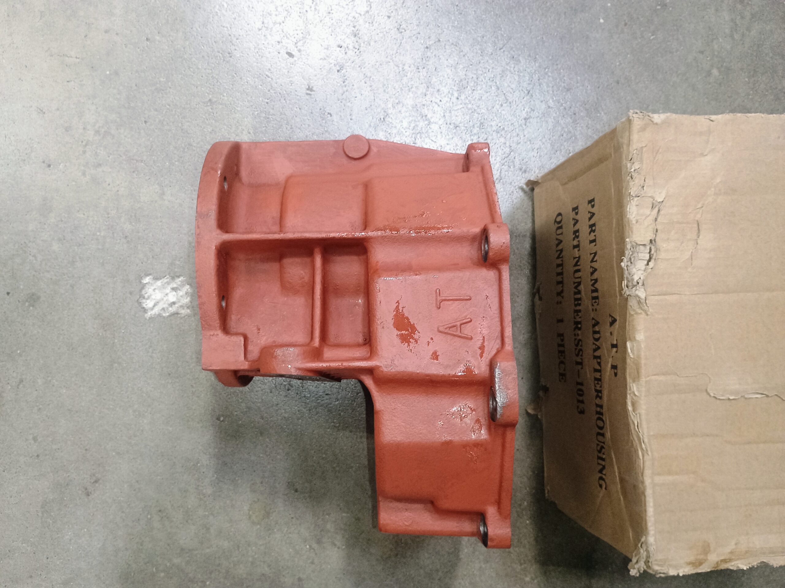 Cast Iron Tailhousing Transfer Case Adapter GM Chevy NV4500 5 Speed Transmission 4X4 - Image 3