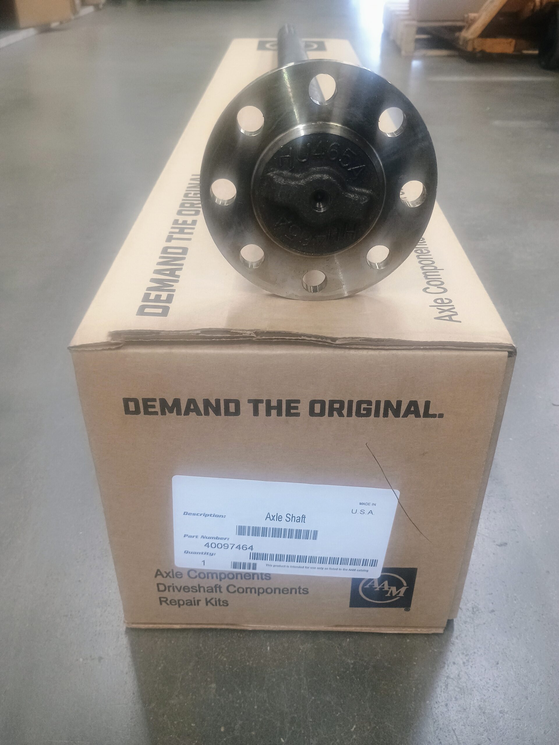 2014-2018 GM Dually Rear Axle Shaft 11.5 37.126" 30 Spline Chevy - Image 2