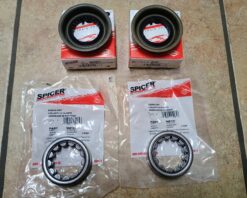 Jeep Wrangler Cherokee YJ TJ XJ Dana 35 Rear Axle Wheel Bearing Seal Kit C8.25 C-Clip Style Axles