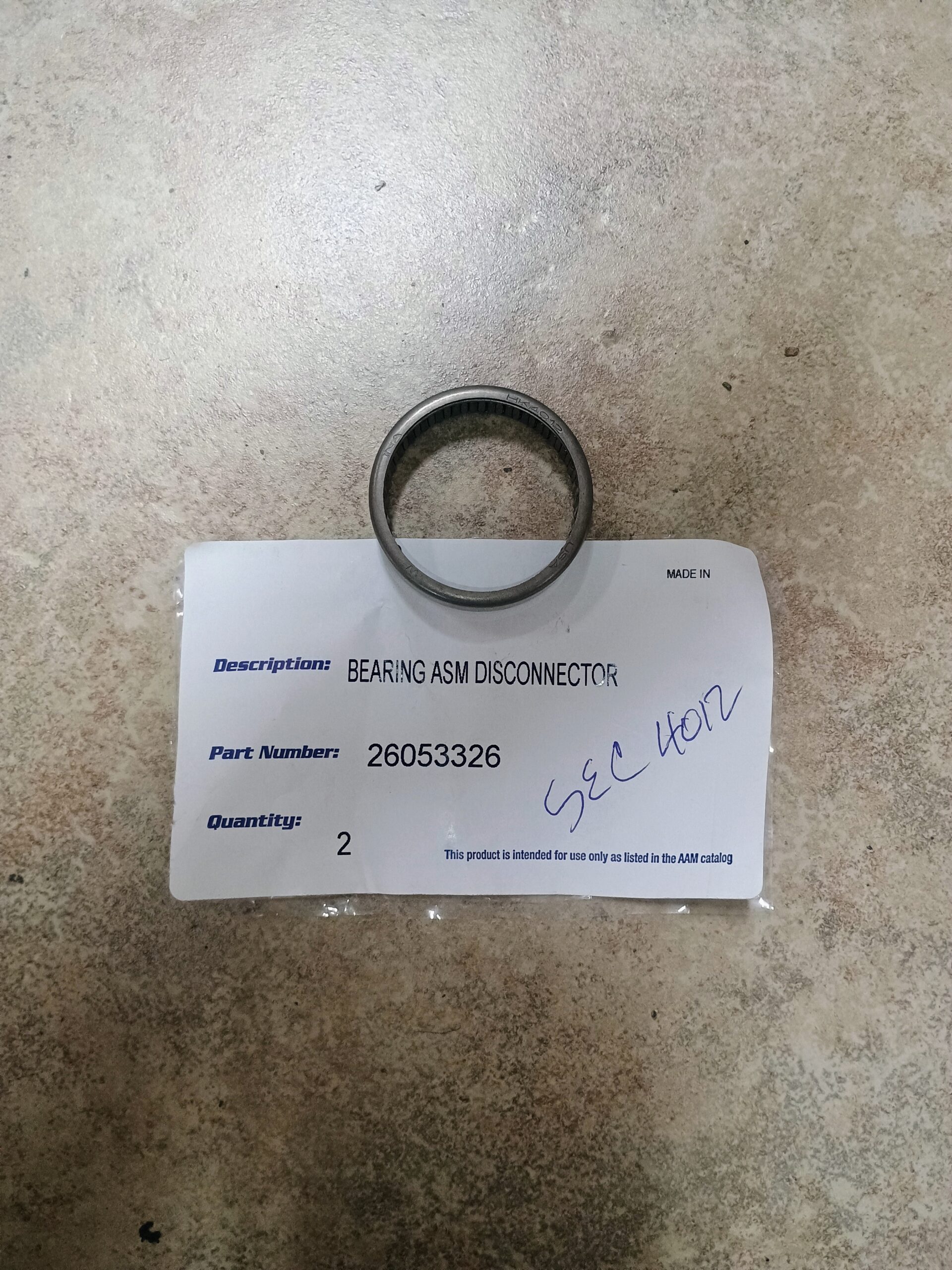 7.25" 7.6" 4X4 Front Axle Support Bearing Chevy S10 GMC S15 1997-2003 AAM OEM 7.25 IFS 7.6
