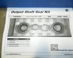 GM 7.25 IFS FRONT DIFFERENTIAL OUTPUT SEAL KIT TRAILBLAZER OIL PAN MOUNTED AAM