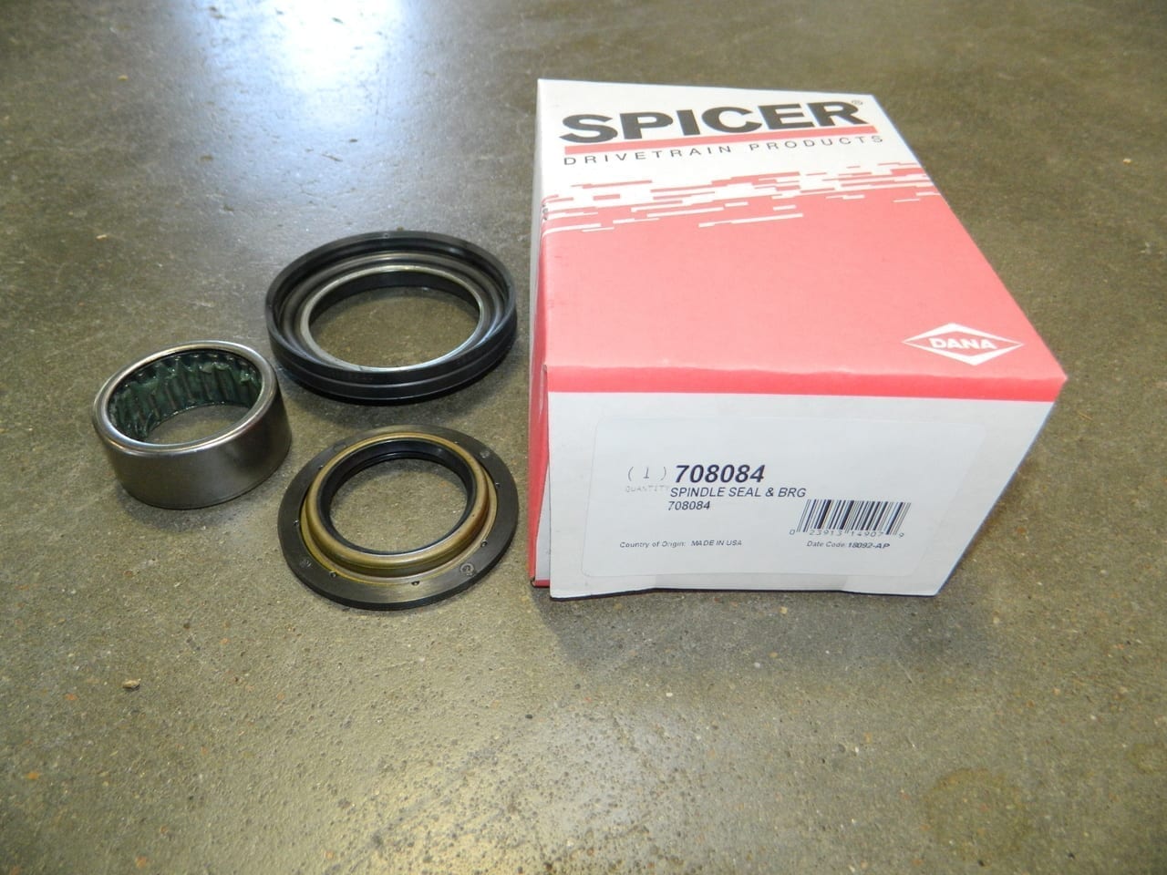 1992-1997 Ford F350 Dana 60 Spindle Bearing Seal Kit 4X4 Front Axle