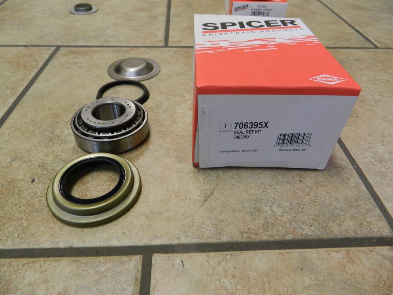 Dana 60 King Pin Lower Bearing & Seal Kit GM Chevy Ford Dodge 4X4 Front Axle