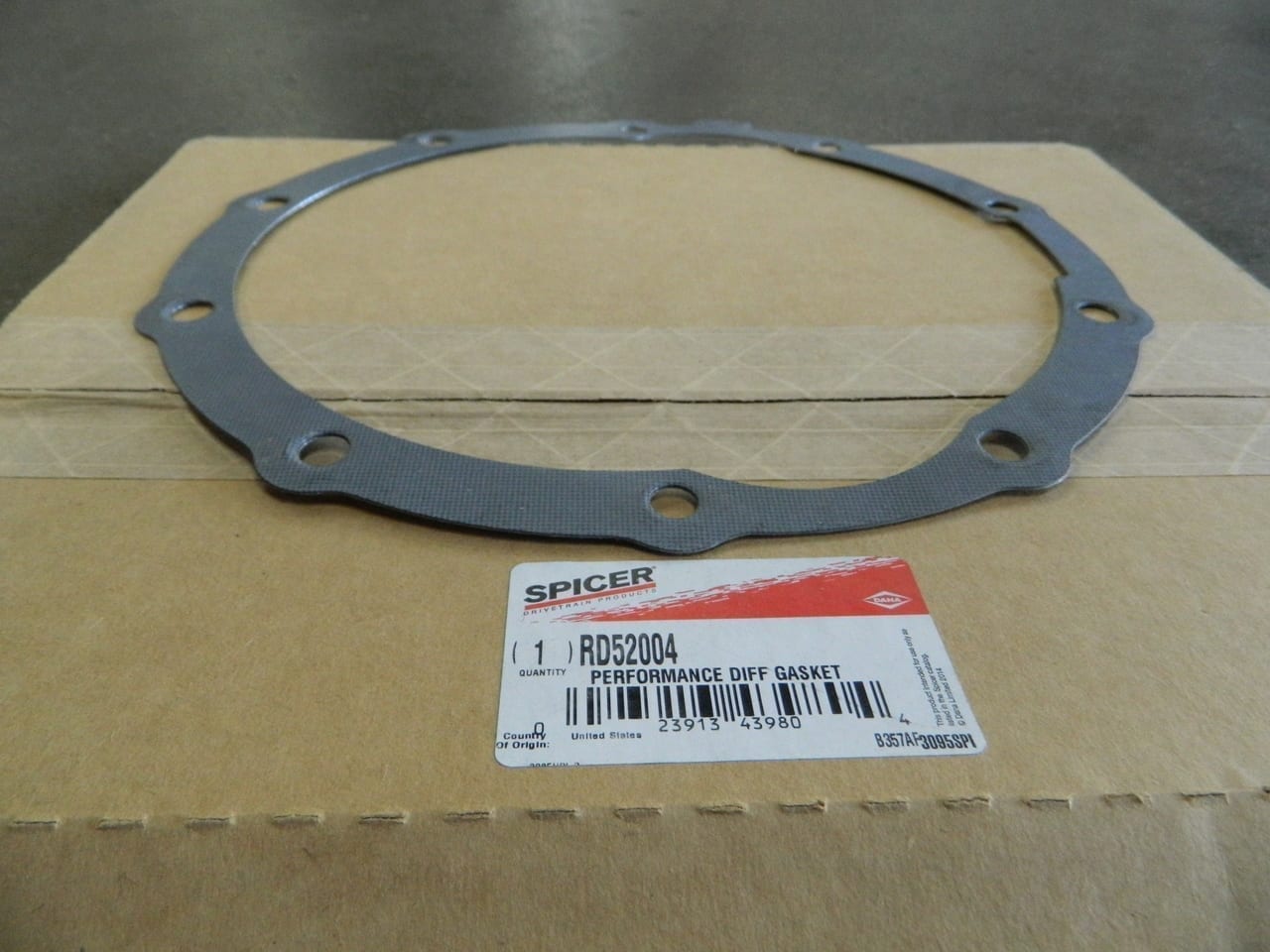 3 * RUBBER-REUSABLE* 4035-01 RACING 9-INCH-FORD-DIFFERENTIAL GASKETS 