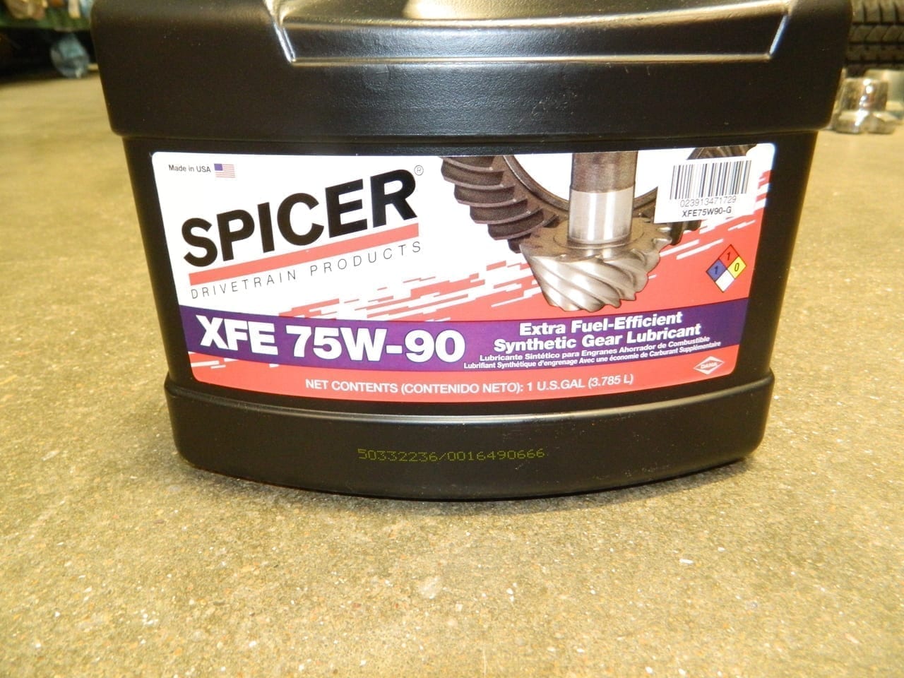 Dana Spice XFE 75W90 75W-90 Fuel Efficient Synthetic Gear Oil Differential Axle
