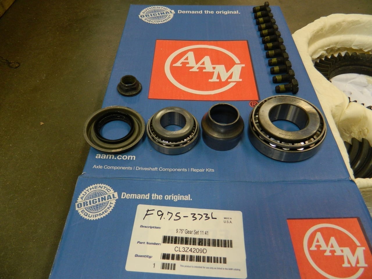 2011+ Ford 9.75 Ring Gear & Pinion Set 3:73 F150 AAM Kit OEM