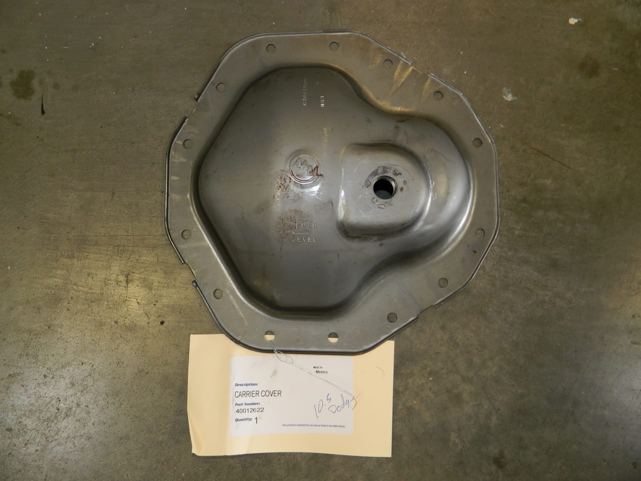 AAM 10.5 Dodge Rear Differential Cover 2003+ 3/4 Ton Truck